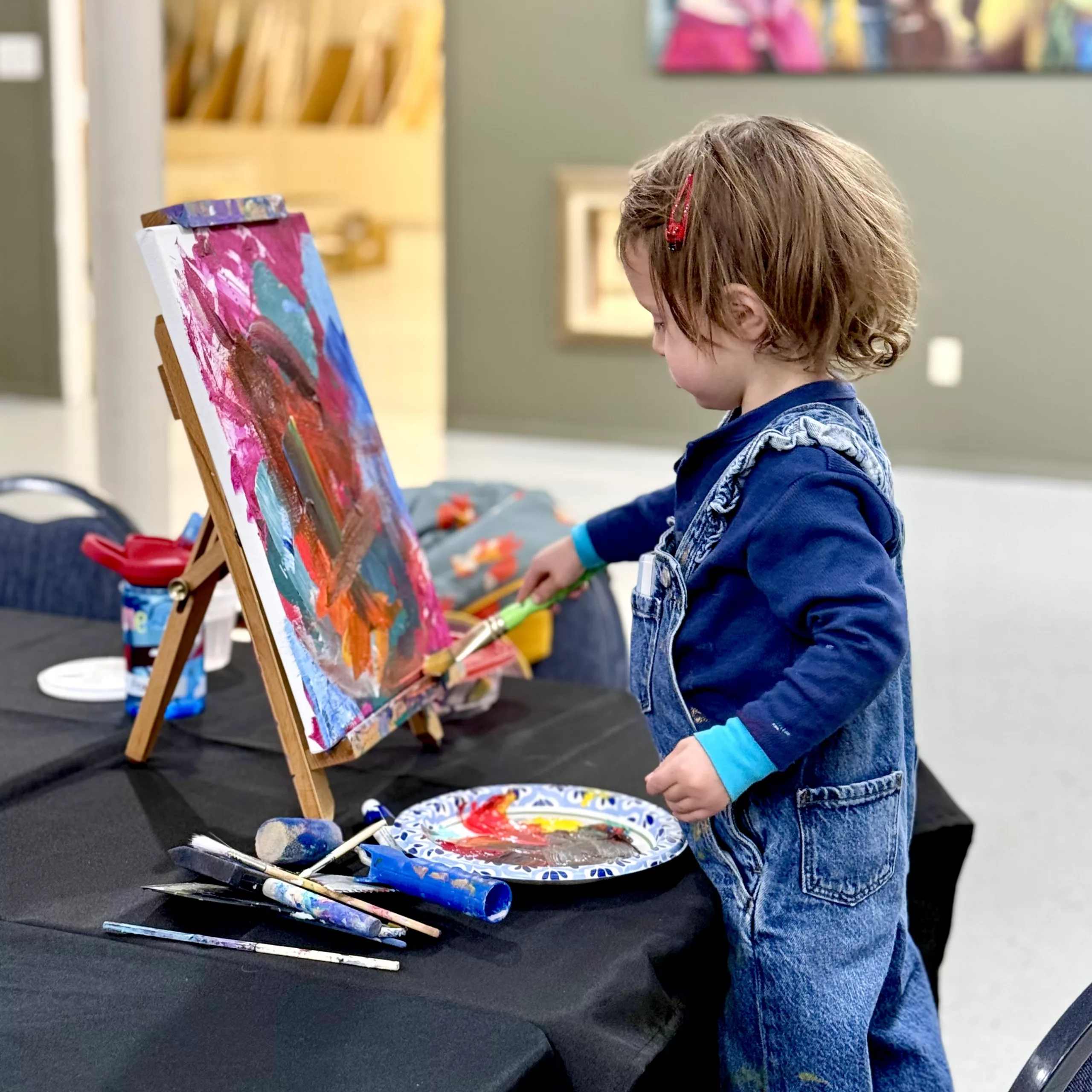 meet our little artist